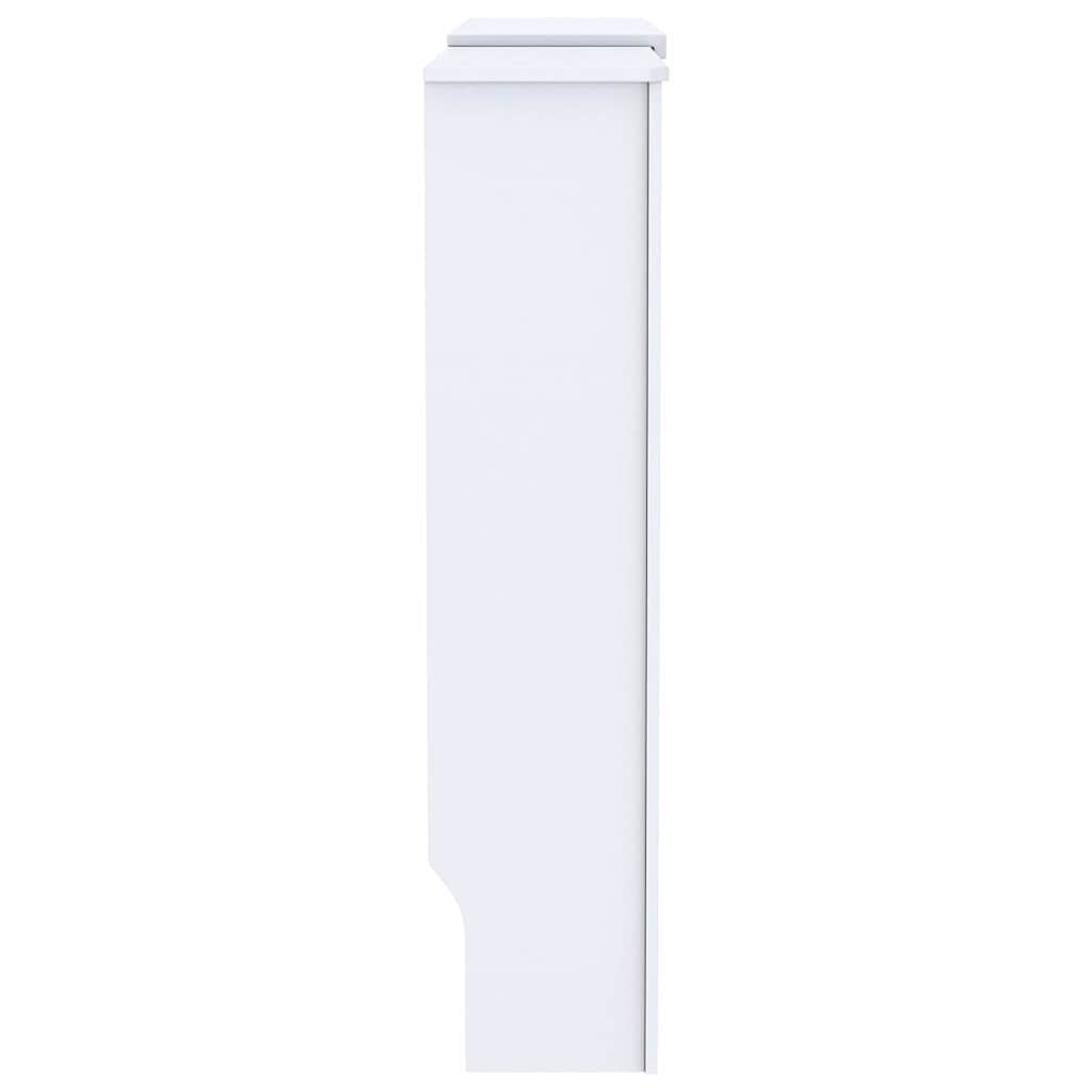 Holzwerkstoff Heizkörper-Abdeckung Heizkörperverkleidung 112 cm, weiß