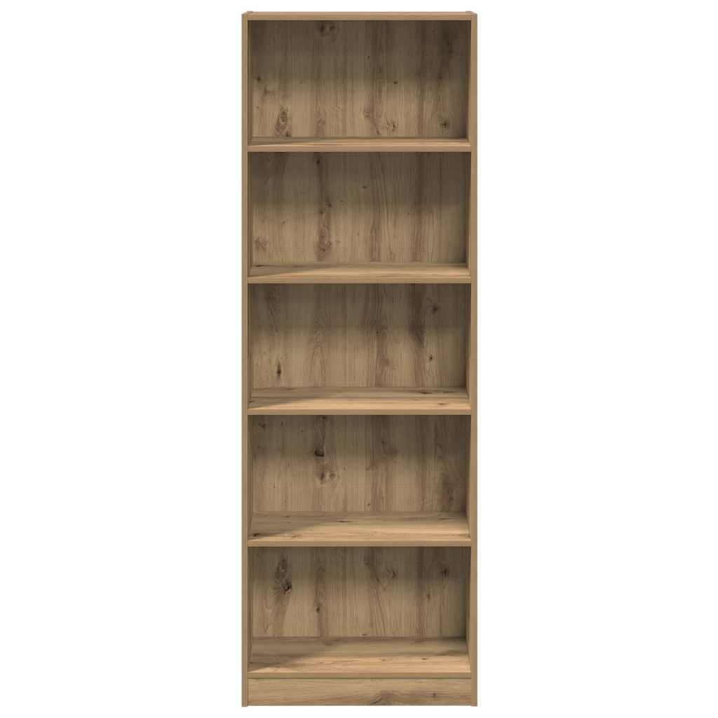 Bücherregal Weiß 40x24x75 cm Holzwerkstoff