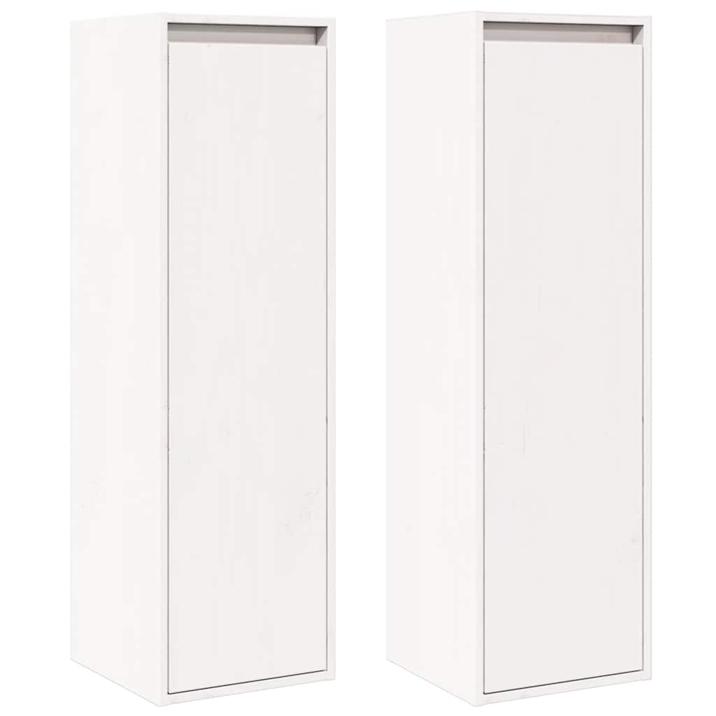 Wandschrank 30x30x100 cm Massivholz Kiefer