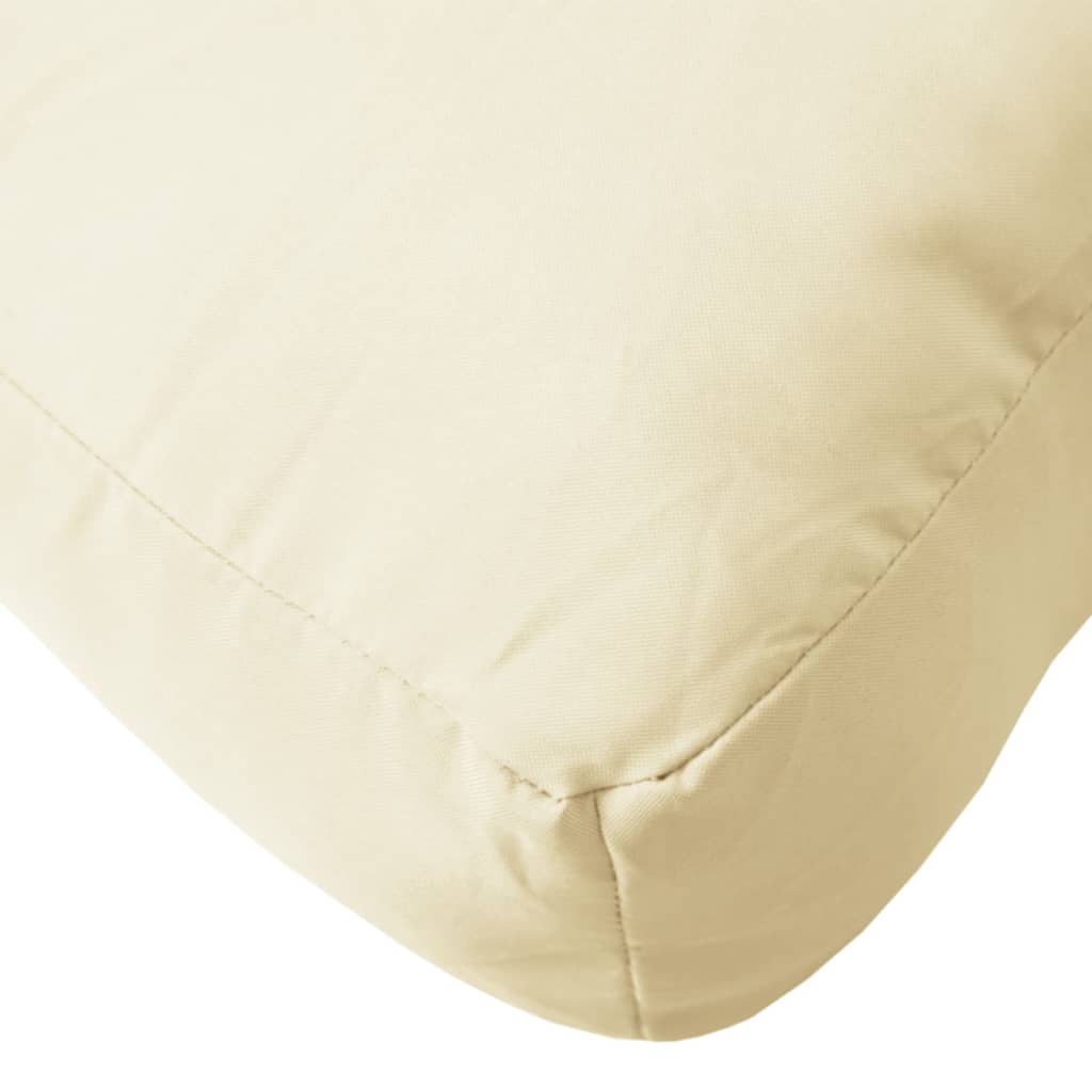 Palettenkissen Anthrazit 50x50x12 cm Stoff