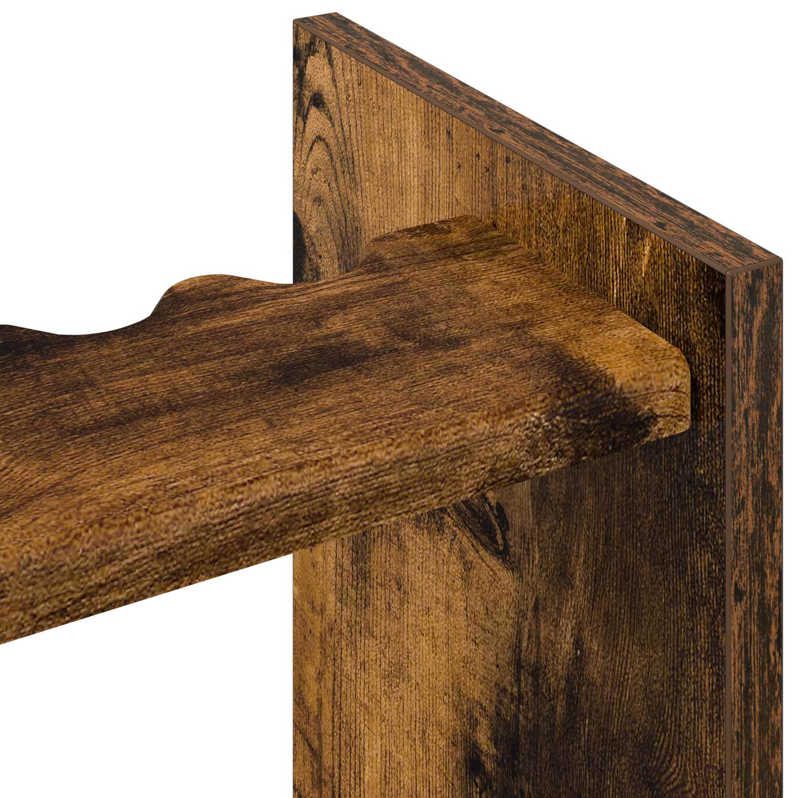 Billardqueue-Ständer Holzwerkstoff 60 x 20 x 57 cm Weiß