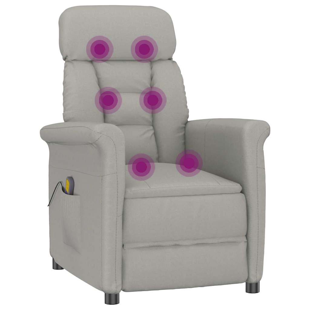 Massagesessel Braun 96,5 x 70,5 x 95 cm Mikrofaser