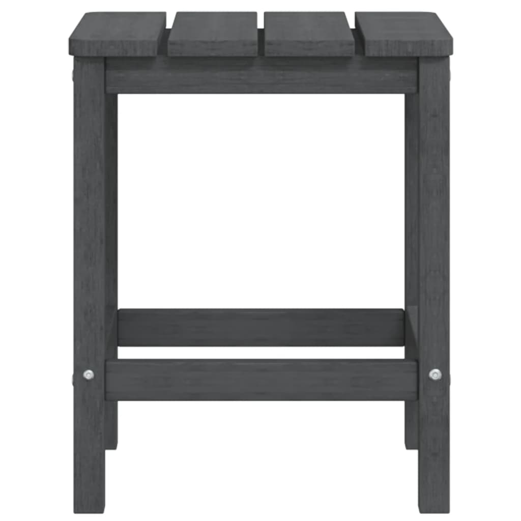 Adirondack-Gartentisch Weiß 38x38x46 cm HDPE