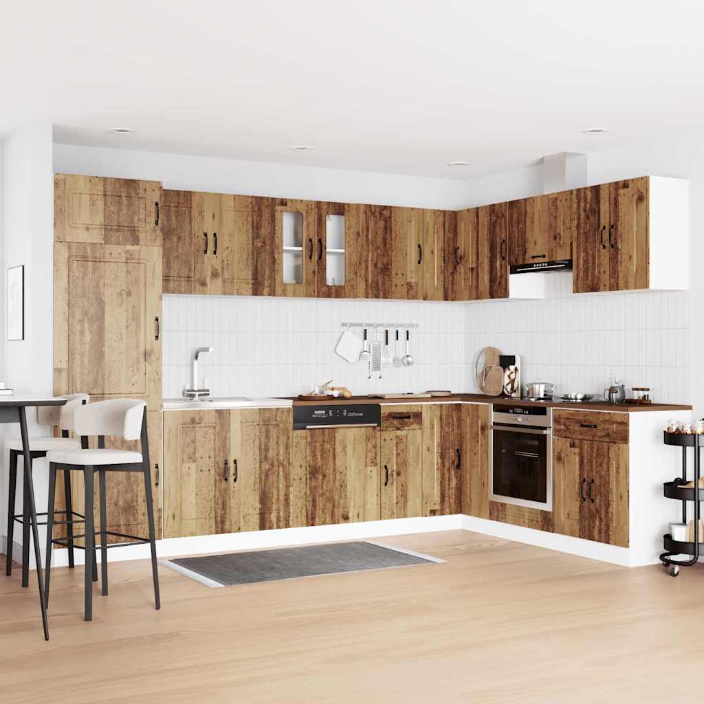 Küchenschrank Kalmar Weiß 80 x 46 x 81.5 cm Holzwerkstoff