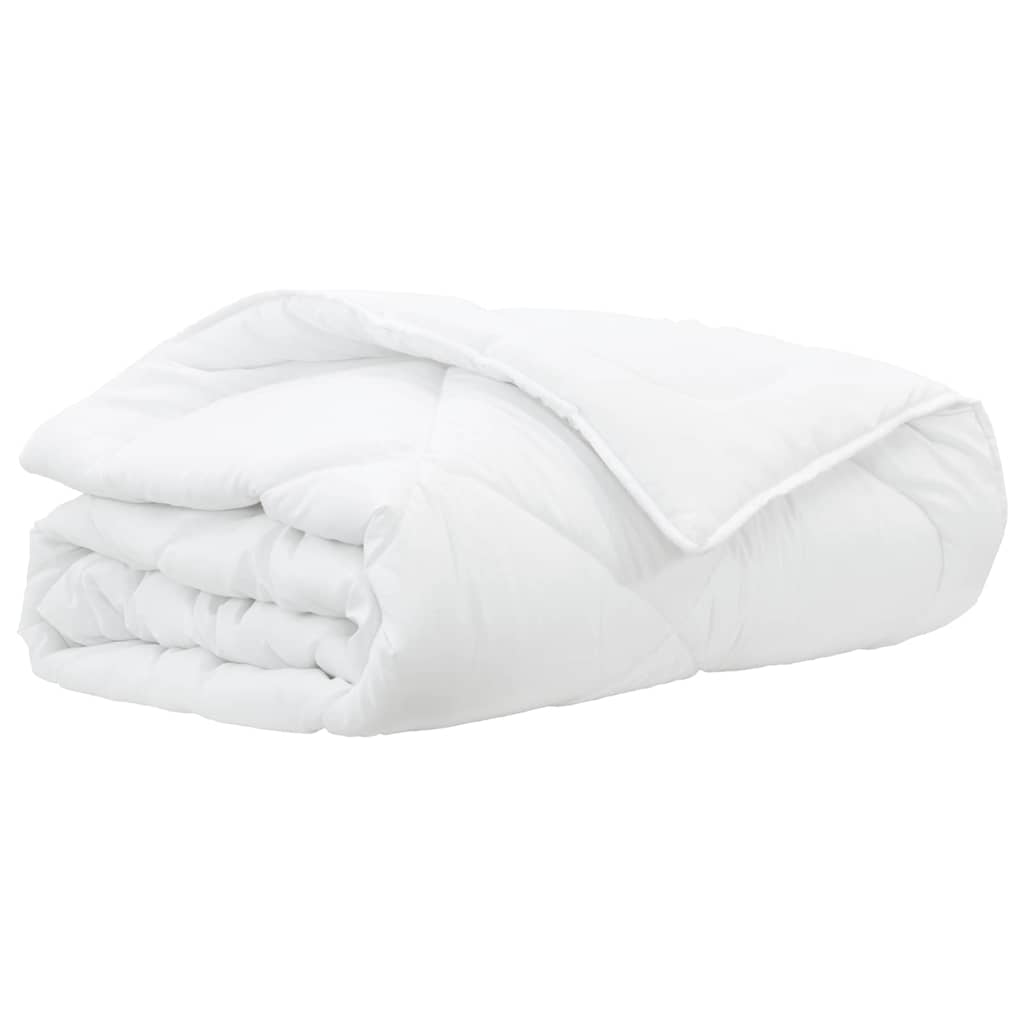 Sommerdecke Weiß 202 x 136 x 3 cm Polyester