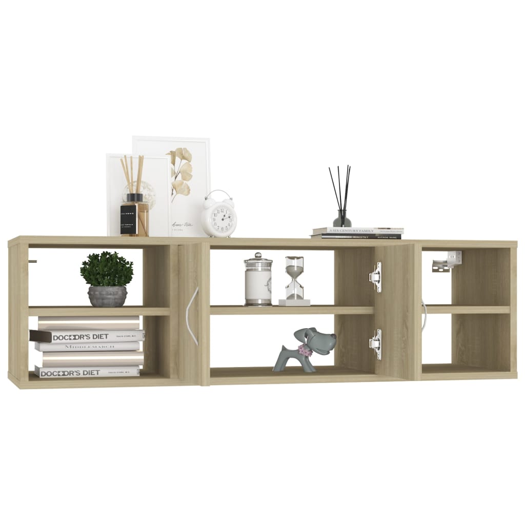 Wandregal Weiß 102x30x29 cm Holzwerkstoff