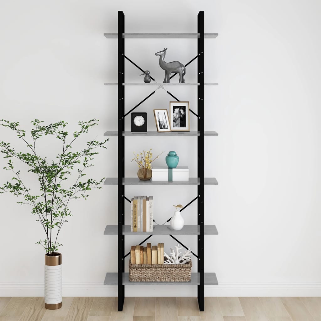 Bücherregal Weiß 80x30x105 cm Holzwerkstoff