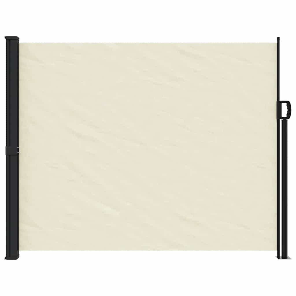 Seitenmarkise Ausziehbar Schwarz 100x300 cm