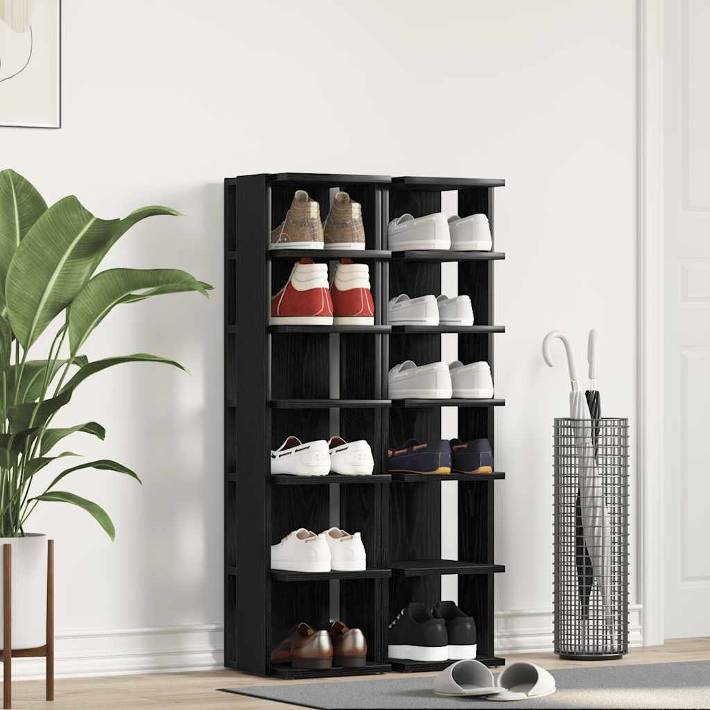 Schuhschrank Weiß 27,5x27x102 cm Holzwerkstoff
