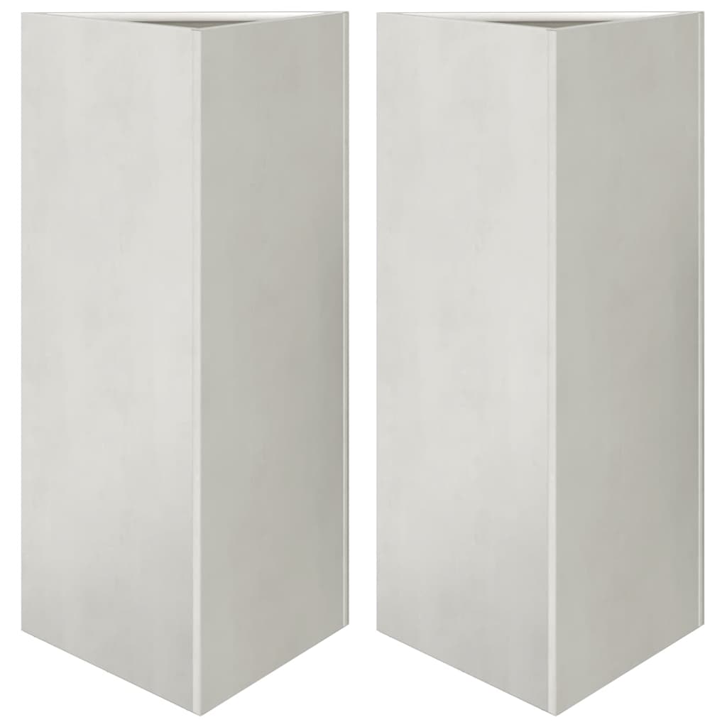 Pflanzkübel 30x26x75 cm Cortenstahl