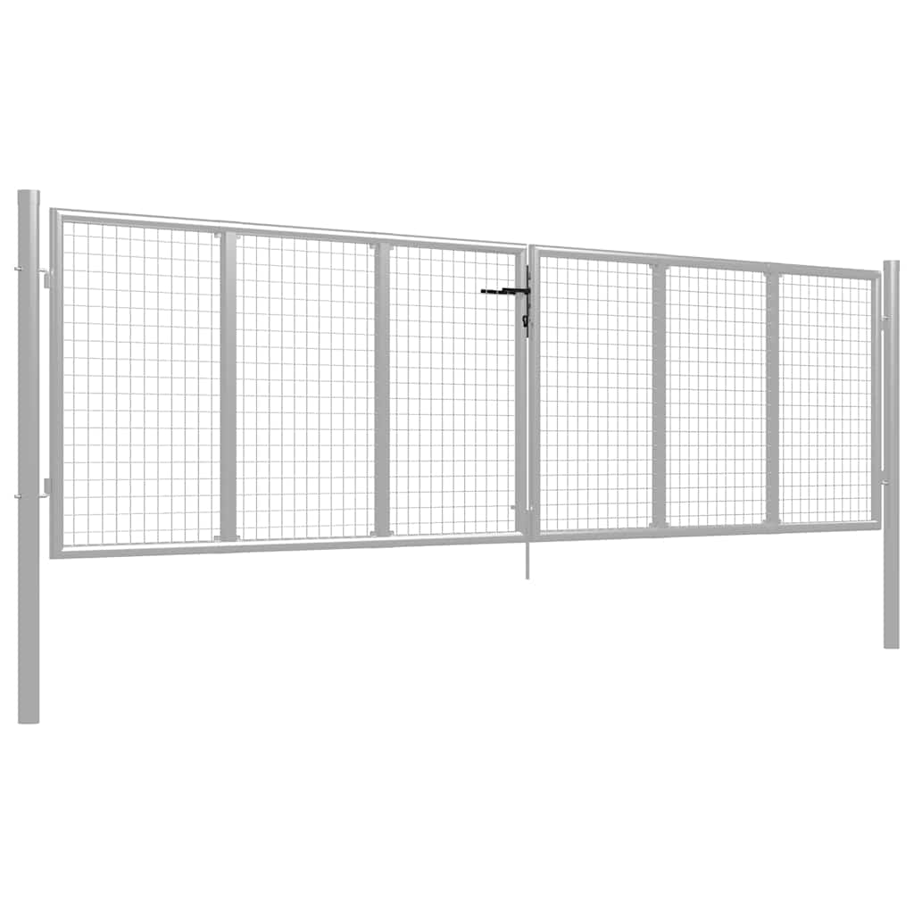 Gartentor aus Maschengewebe 400x150 cm