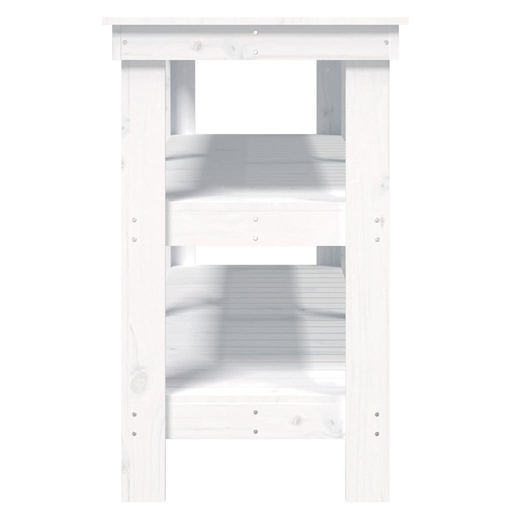 Werkbank 78,5x50x80 cm Massivholz Kiefer