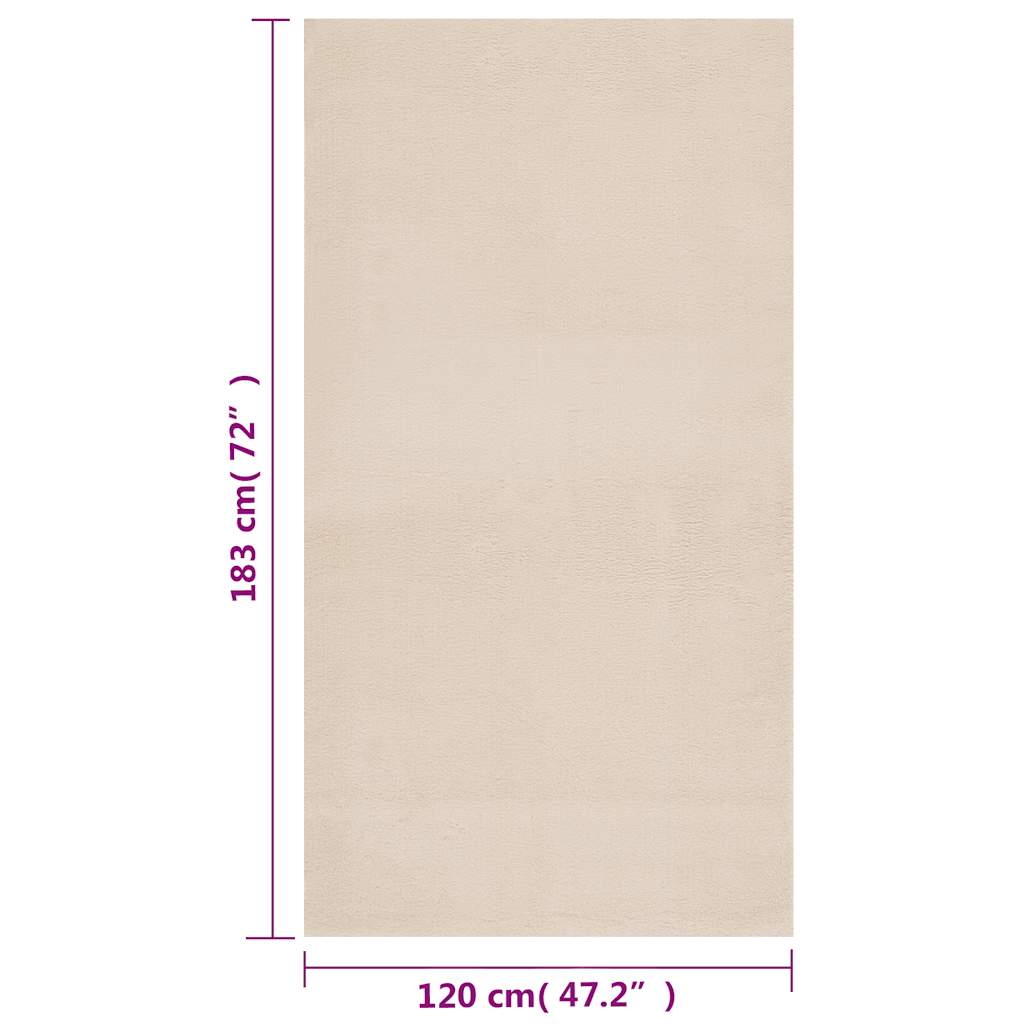 Shaggy-Teppich Schwarz 240x305 cm Polyester