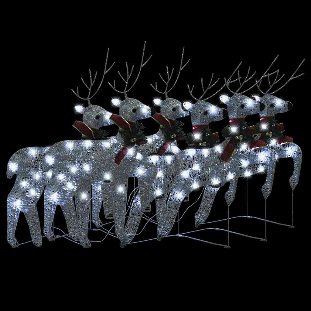 LED-Rentiere 2 Stk. Gold 40 LEDs