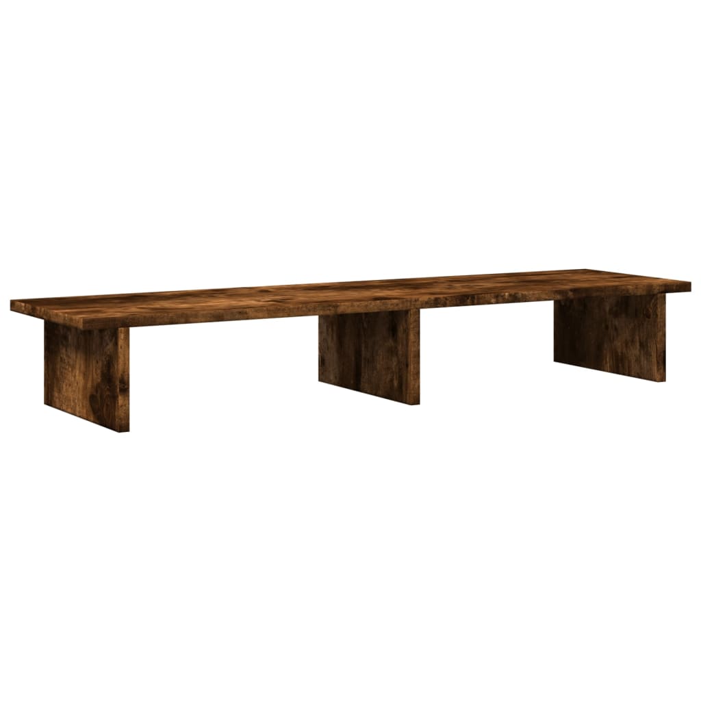 Monitor Halterung Schwarze Eiche 100 x 27 x 15 cm Holzwerkstoff