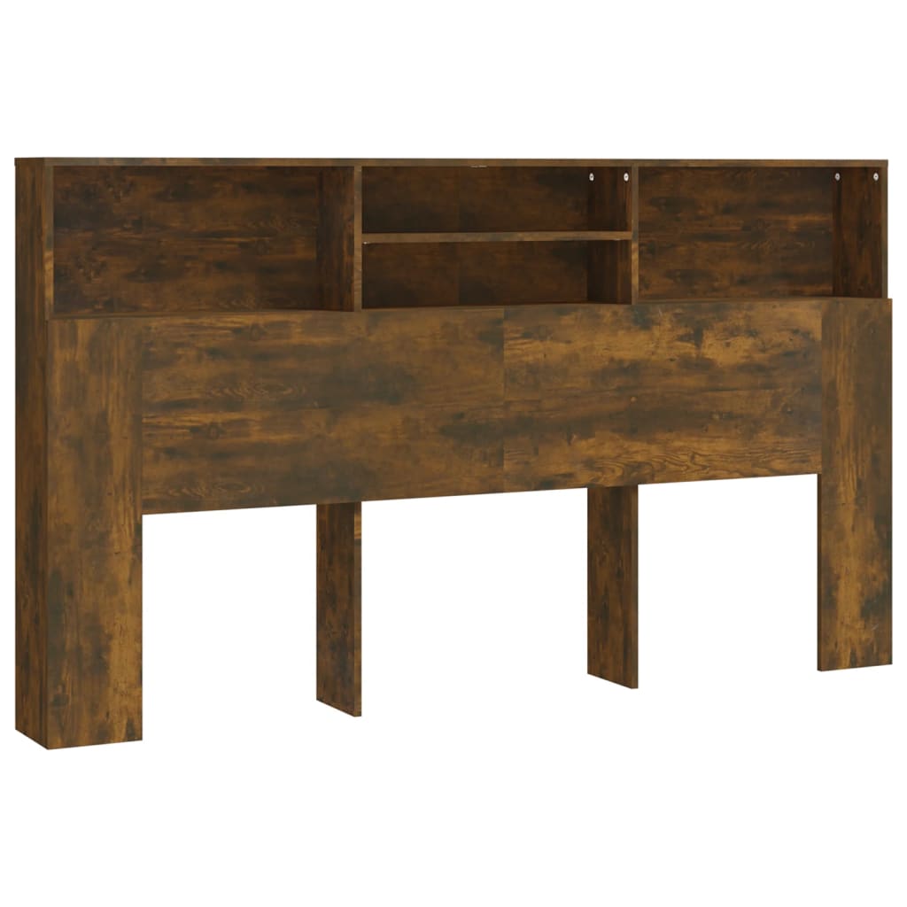 Bett-Kopfteil mit Ablagen Weiß 100x19x103,5 cm