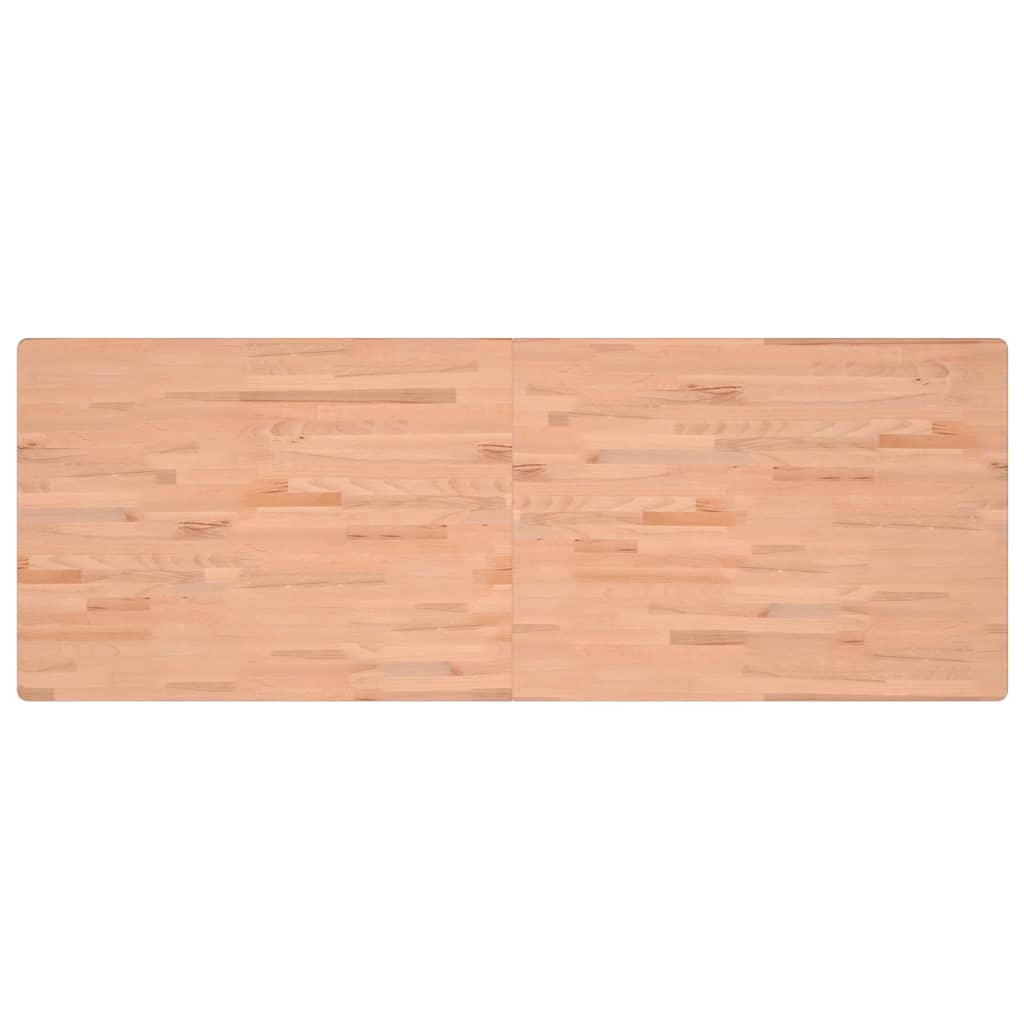 Schreibtischplatte 80x55x2,5 cm Massivholz Buche