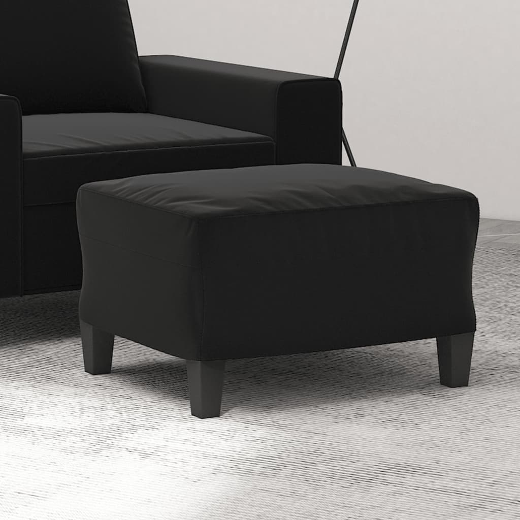 Fußhocker Taupe 60x50x41 cm Mikrofasergewebe