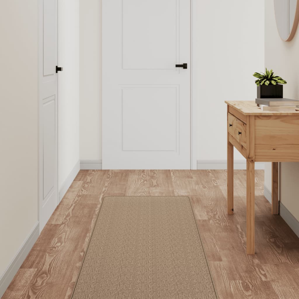 Teppichläufer Sisal-Optik Platina 50x100 cm