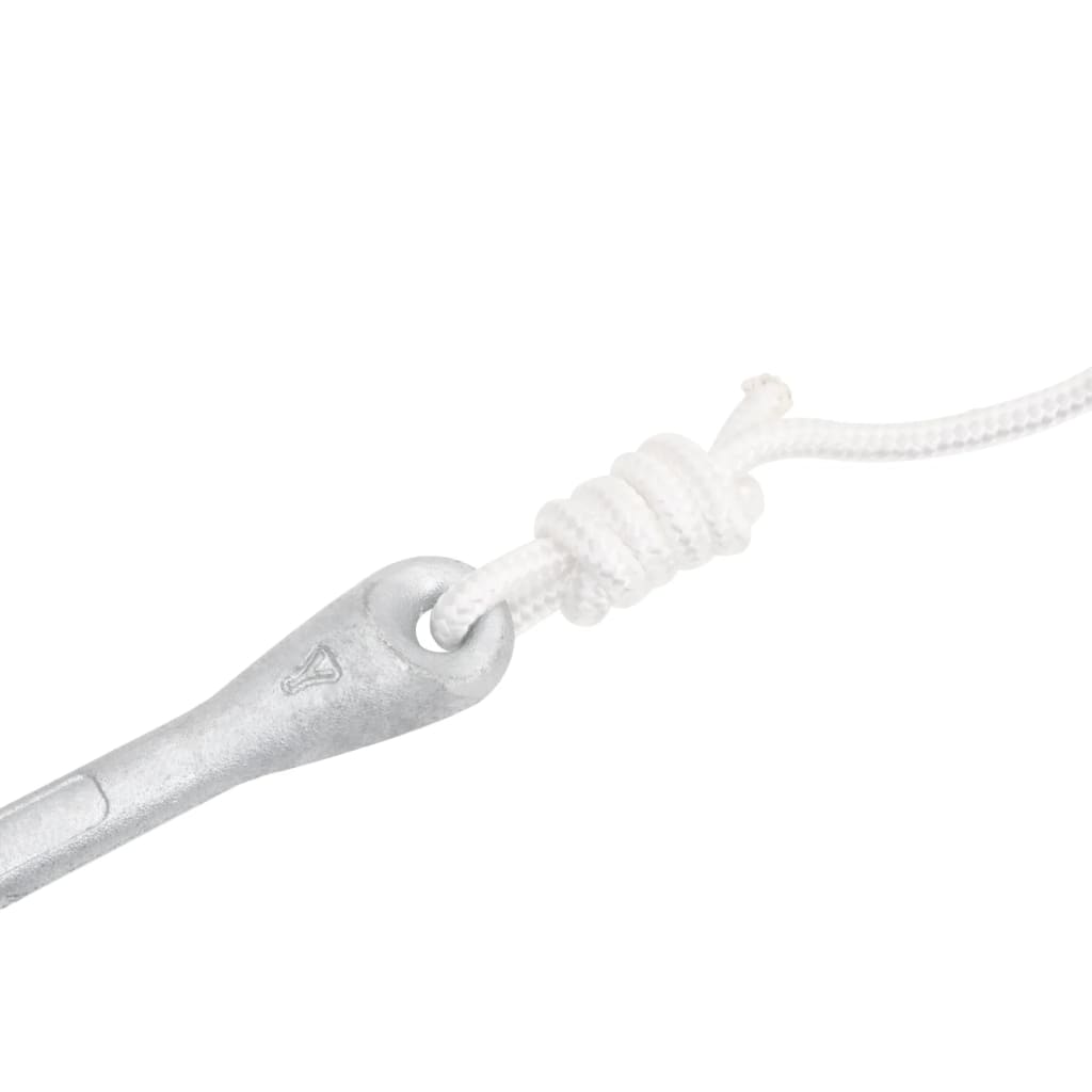 Klappanker Silber 0,7 kg Feuerverzinktes Gusseisen