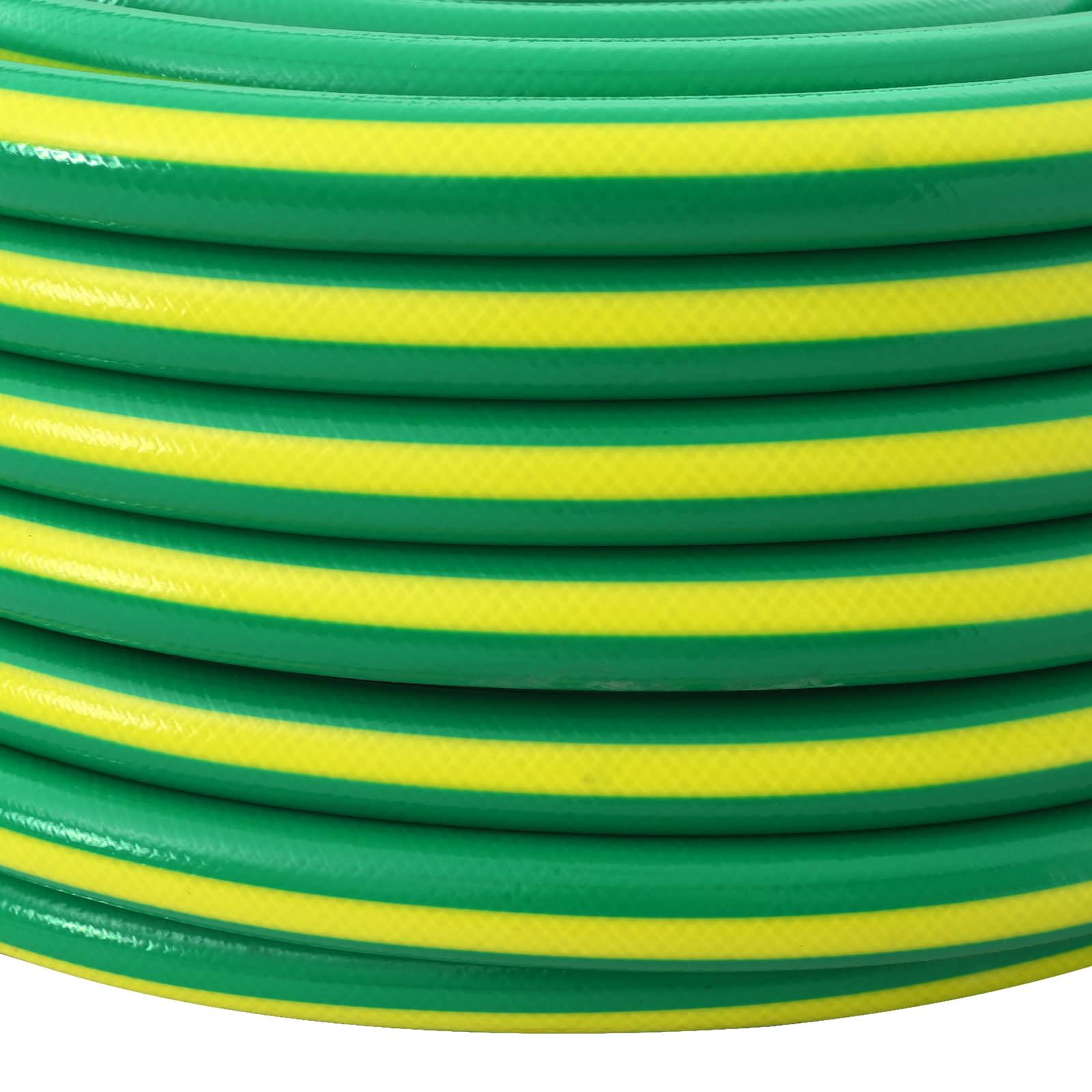 Gartenschlauch 5-lagig Grün und Gelb 1 / 2'' 10 m PVC
