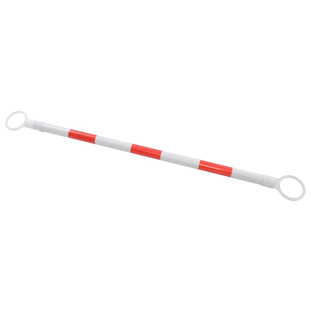 Teleskopstangen für Leitkegel 10 Stk. ABS 116-197 cm