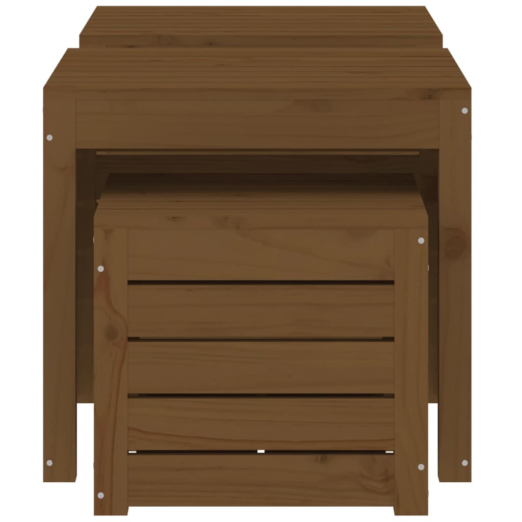 Gartenbox 101x50,5x46,5 cm Massivholz Kiefer
