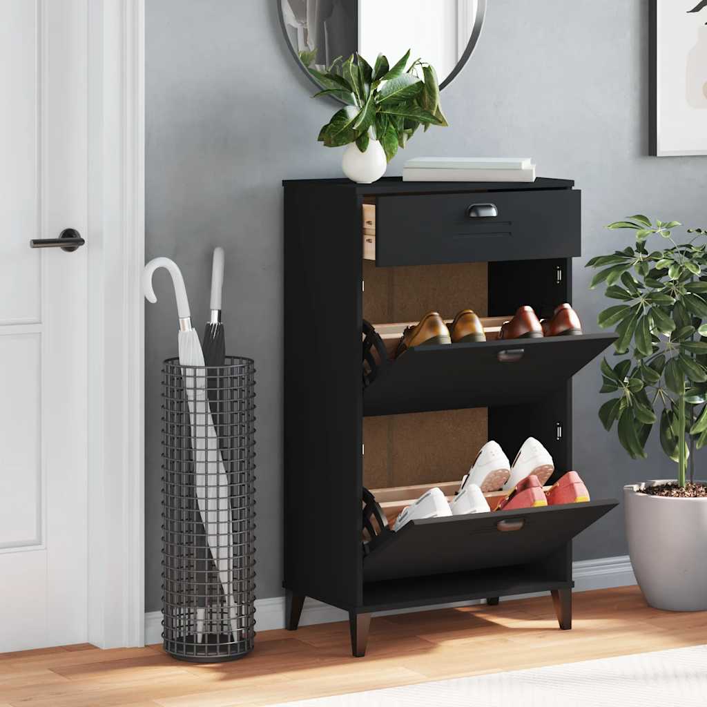 Schuhschrank VIKEN Weiß Holzwerkstoff