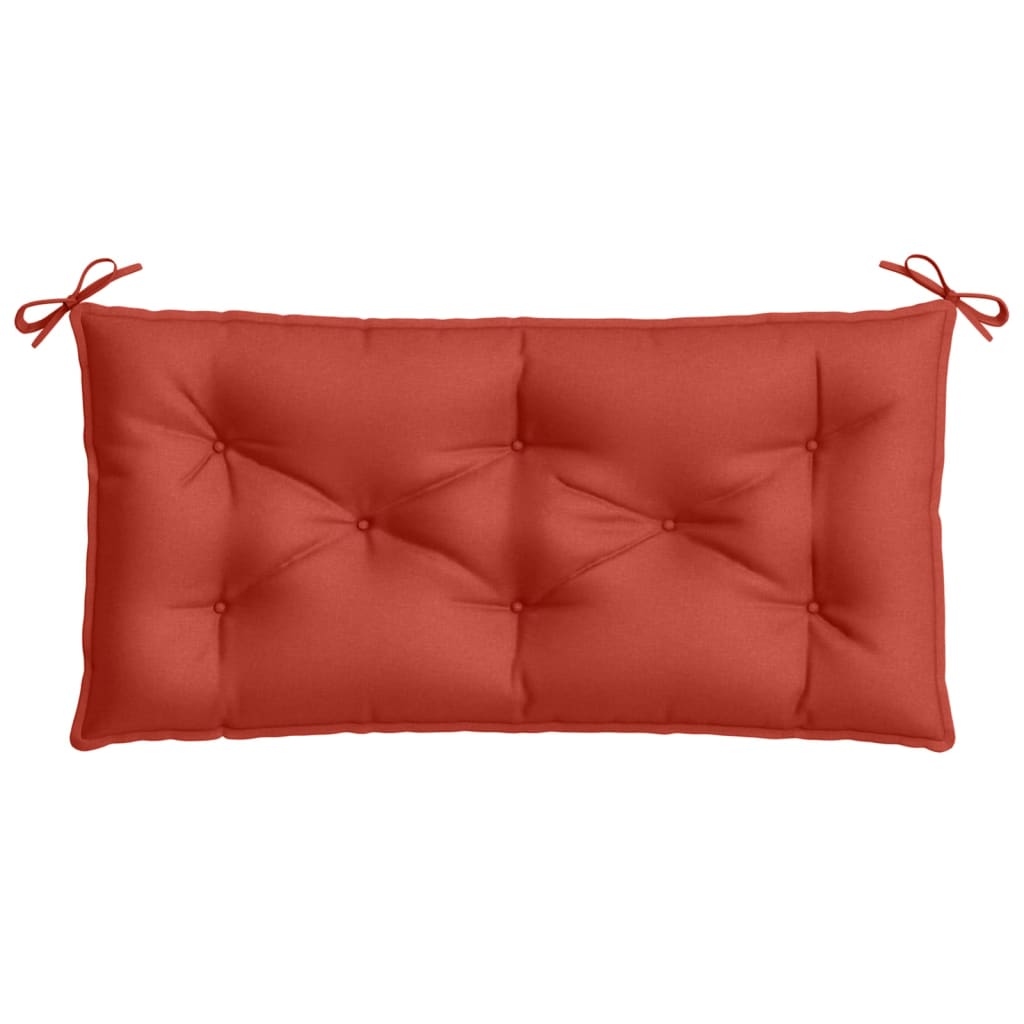 Gartenbank-Auflage Melange Anthrazit 100x50x7 cm Stoff