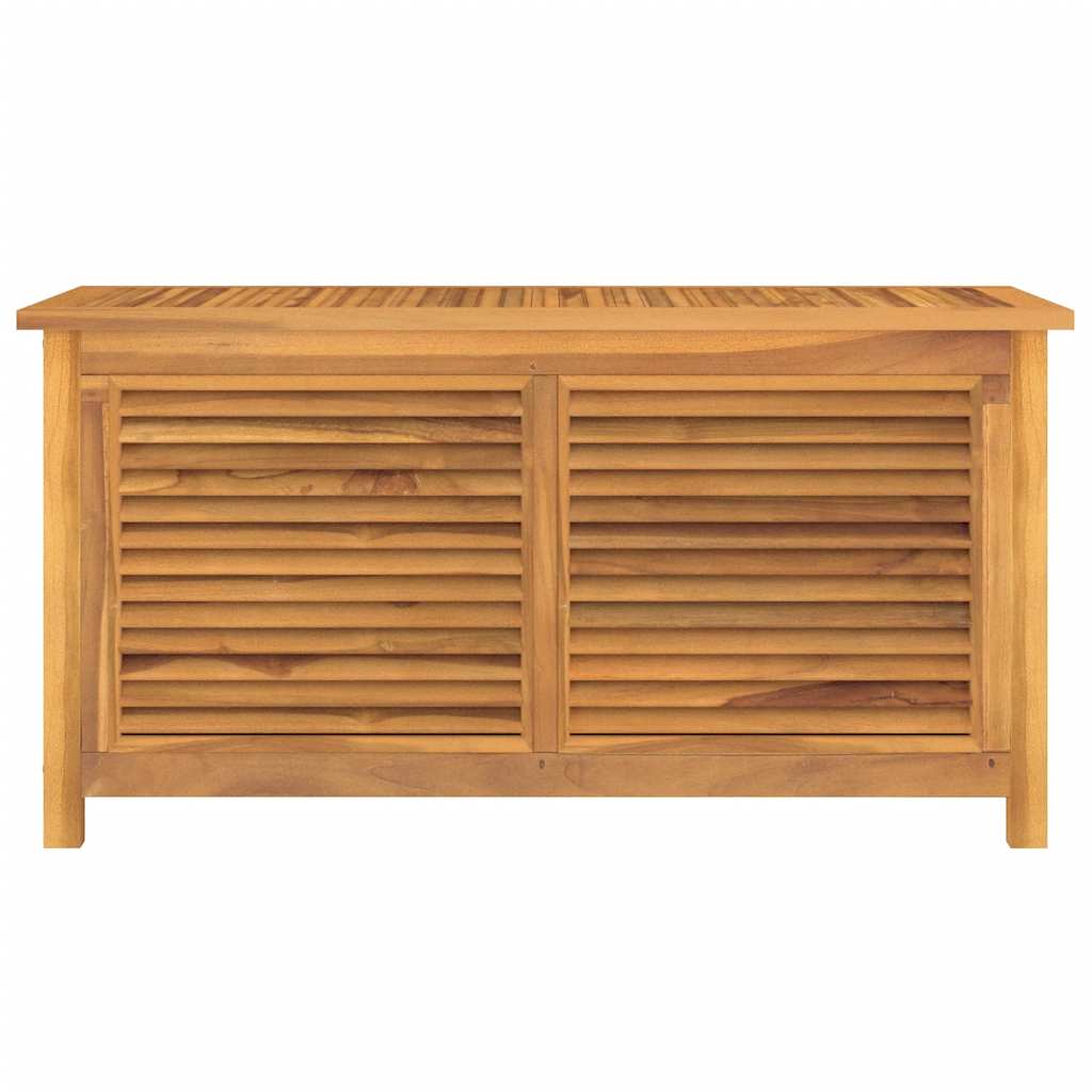 Gartenbox mit Beutel 60x50x58 cm Massivholz Teak