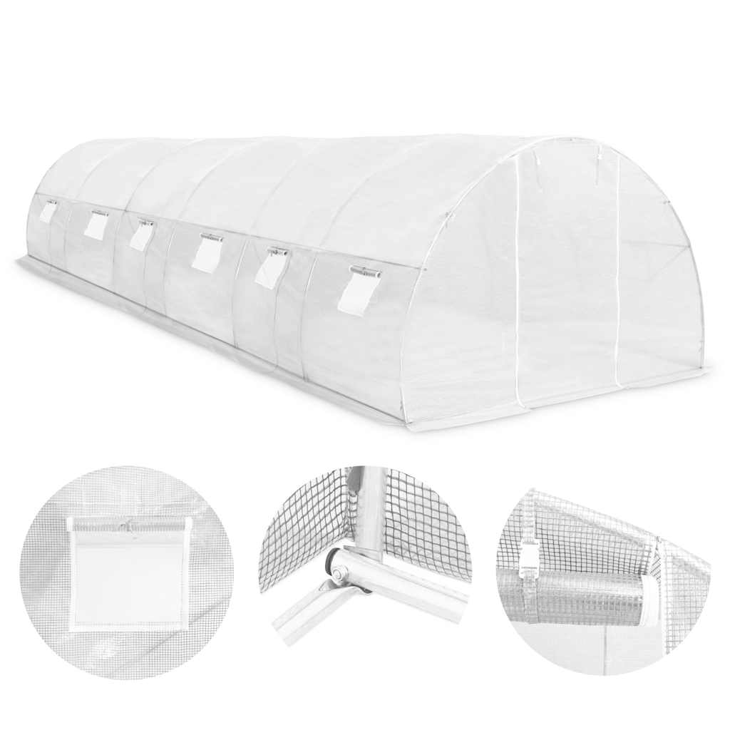 Gewächshaus 4,5 m² 300x150x200 cm