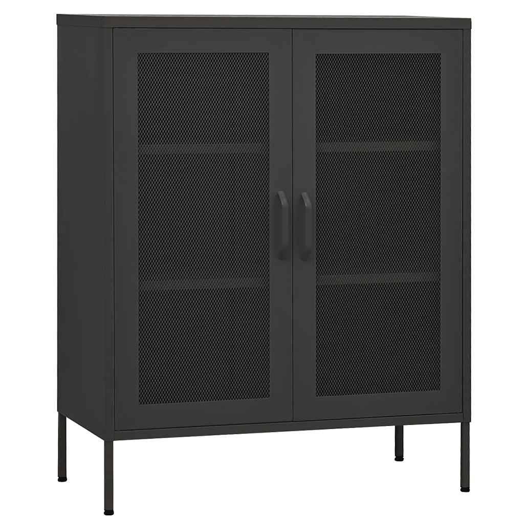 Lagerschrank Olivgrün 80x35x101,5 cm Stahl