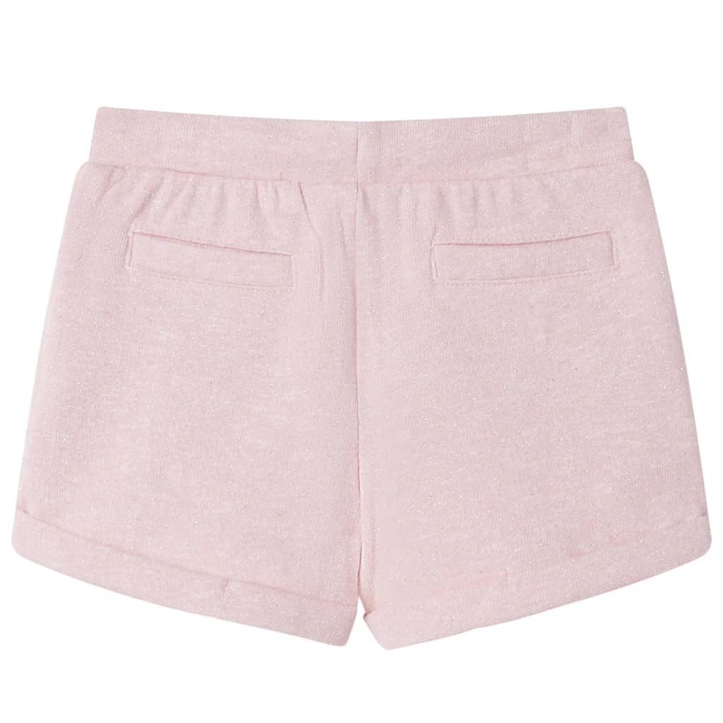 Kindershorts mit Kordelzug Hellrosa 116