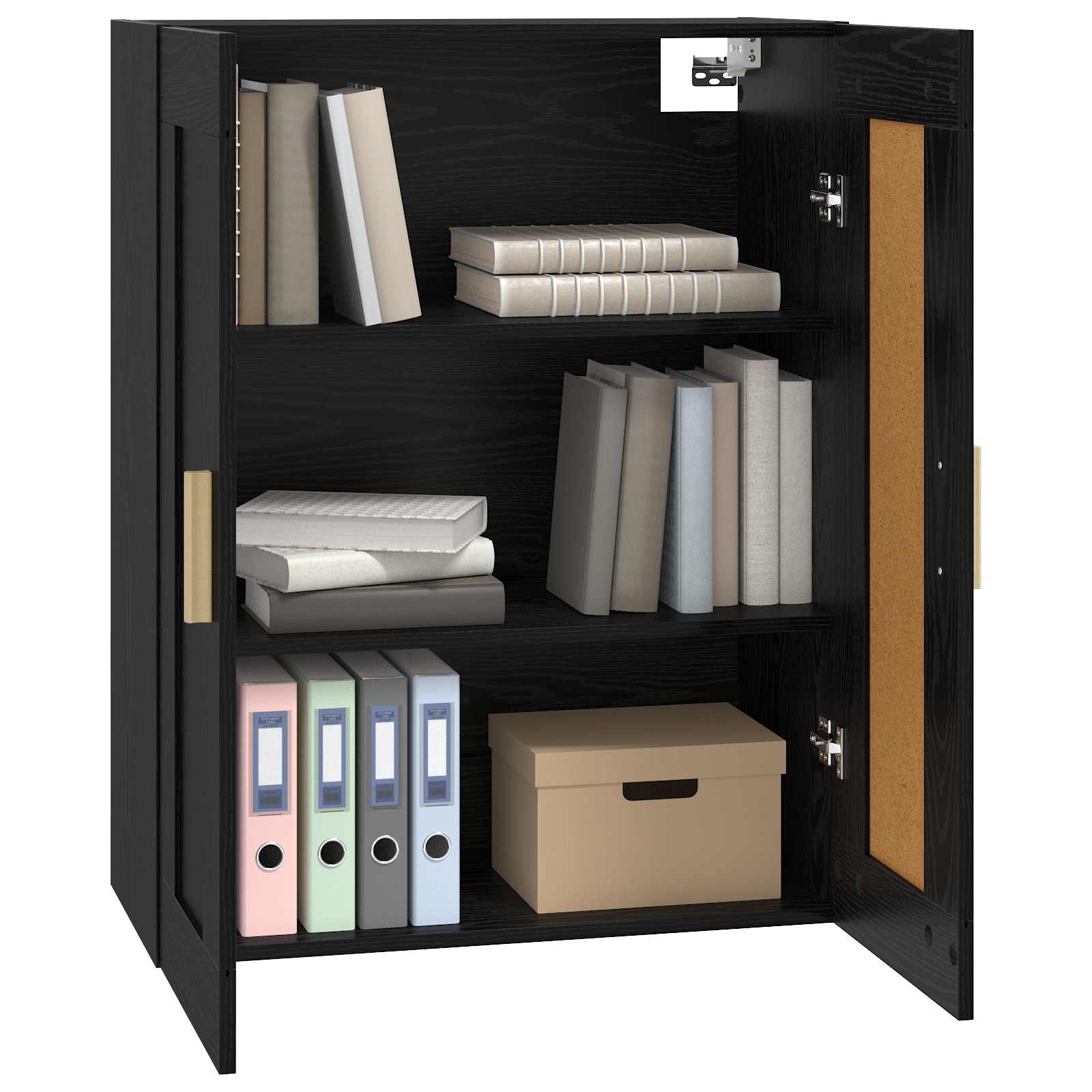 Wandschrank Weiß 69,5x32,5x90 cm Holzwerkstoff