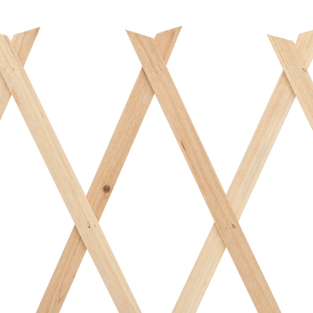 Scherenzaun 5 Stk. Tannenholz 180x30 cm