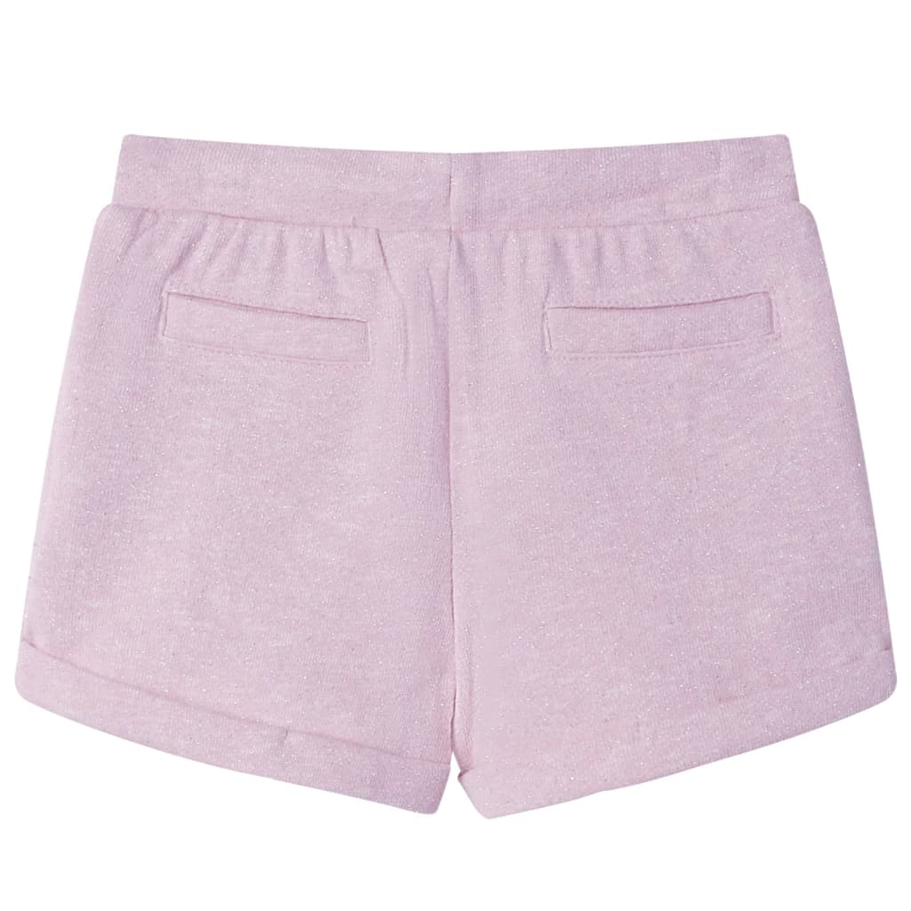 Kindershorts mit Kordelzug Hellrosa 116