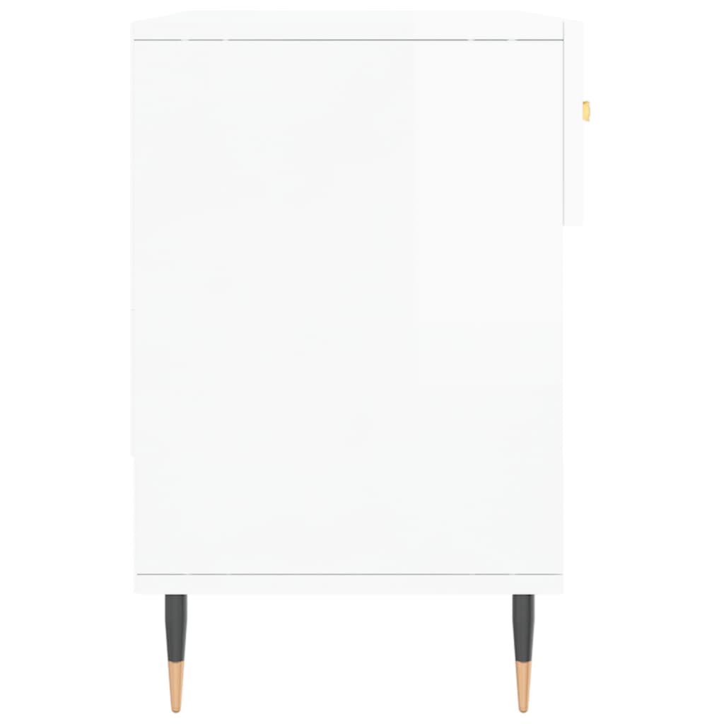 Schuhbank Weiß 102x35x55 cm Holzwerkstoff