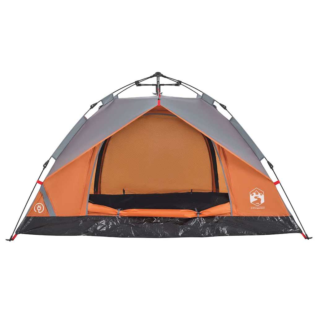 Kuppel-Campingzelt 2 Personen Grün Quick Release