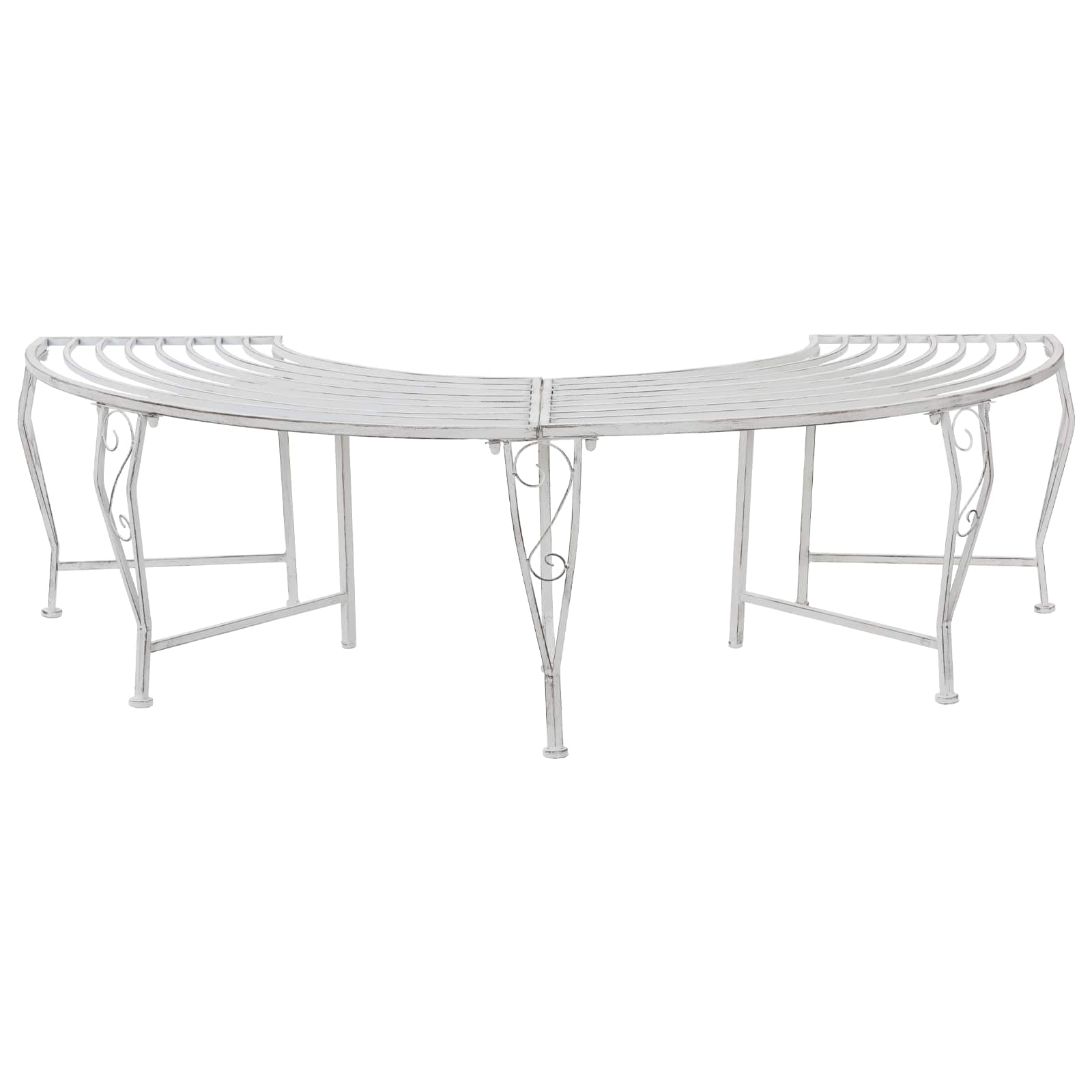 Baumbank 160 cm Stahl