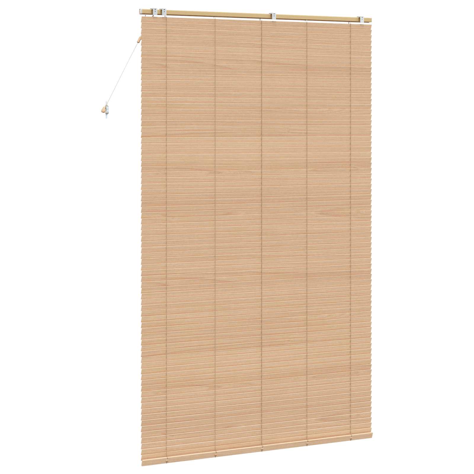 Jalousie Eichenoptik 40 x 130 cm 35 mm Massives Paulownia-Holz