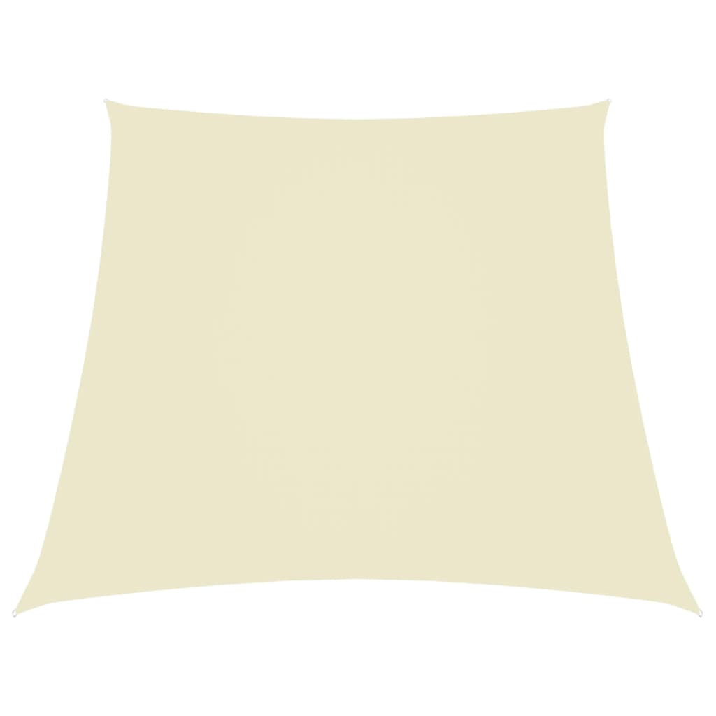 Sonnensegel Oxford-Gewebe Trapezförmig 2/4x3 m Beige
