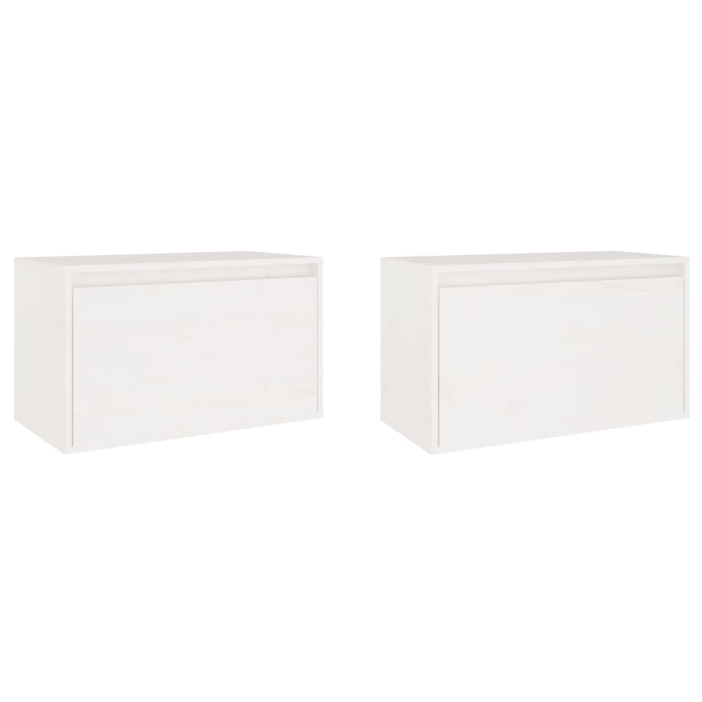 Wandschrank 60x30x35 cm Massivholz Kiefer