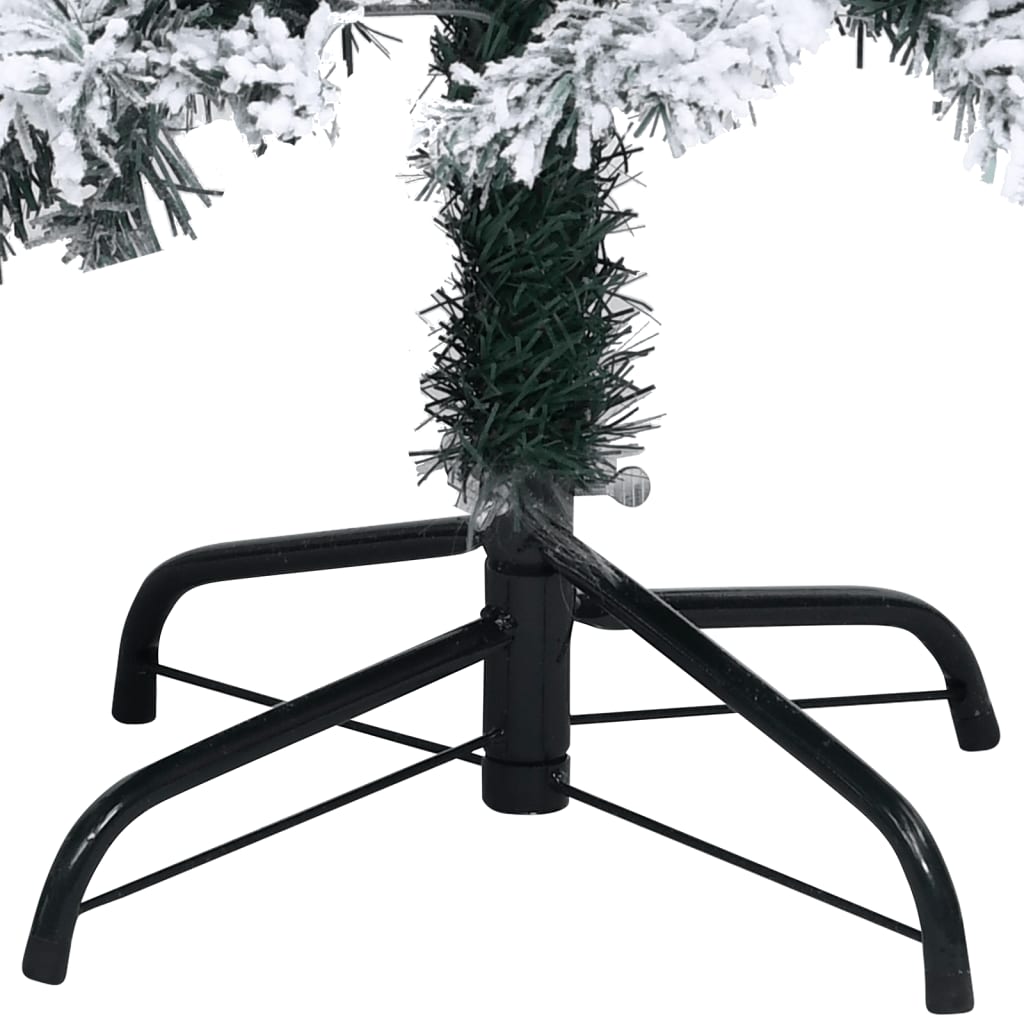 Künstlicher Weihnachtsbaum Beschneit Grün 400 cm PVC