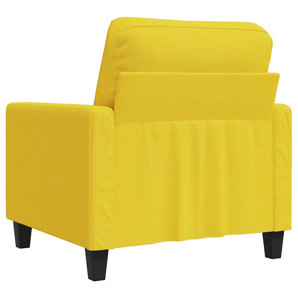 3-Sitzer-Sofa Hellgrau 180 cm Stoff