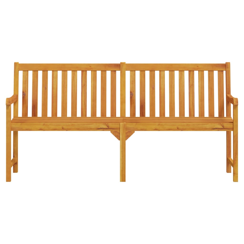 Bank Outdoor Natur 110 x 56 x 90 cm Massivholz Akazie