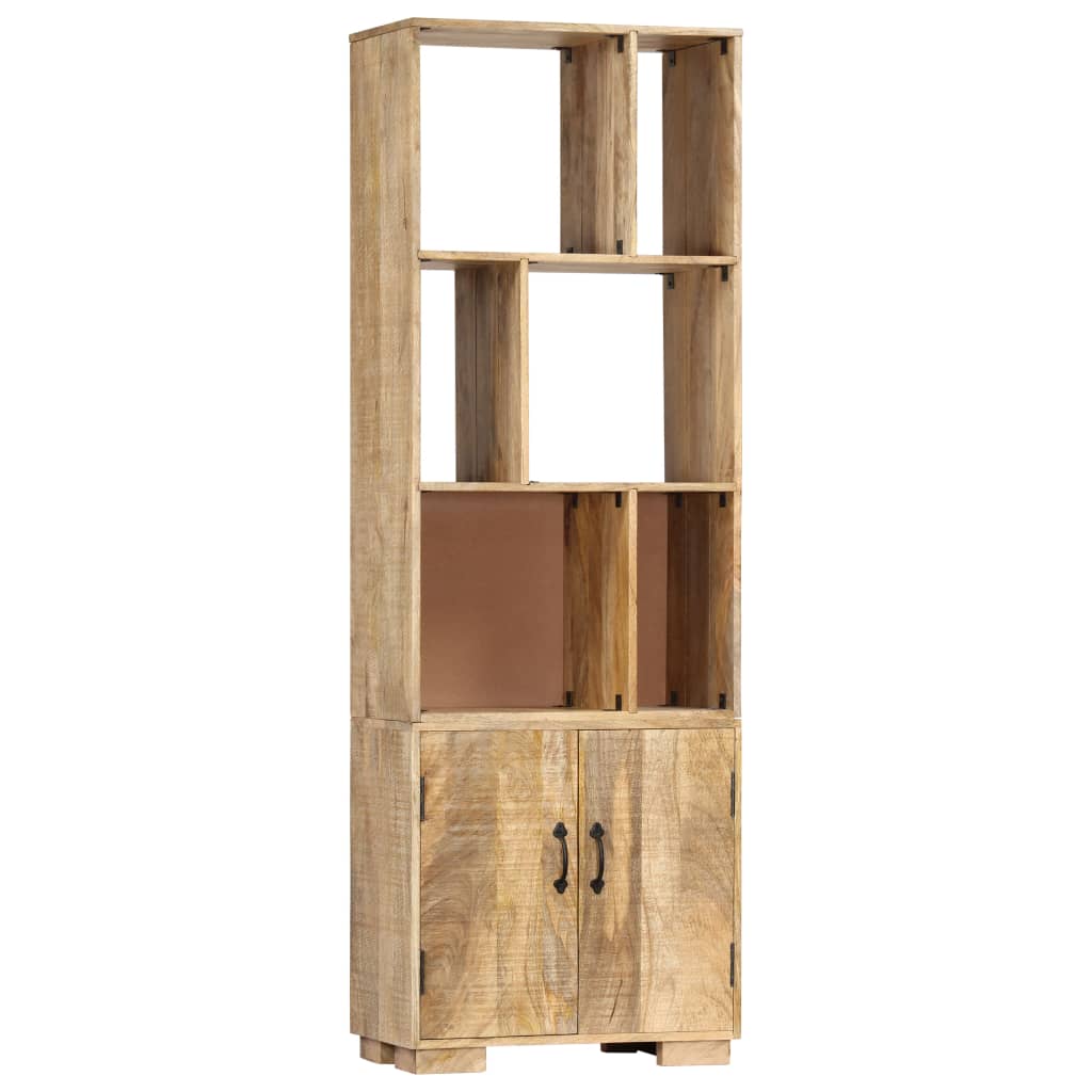 Bücherregal 60x35x180 cm Altholz Massiv