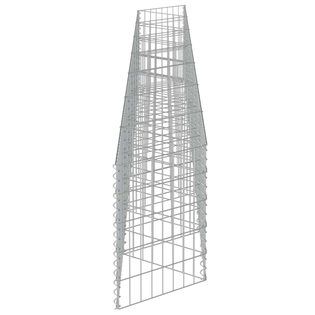 Gabionenwand Verzinkter Stahl 450×30×100 cm