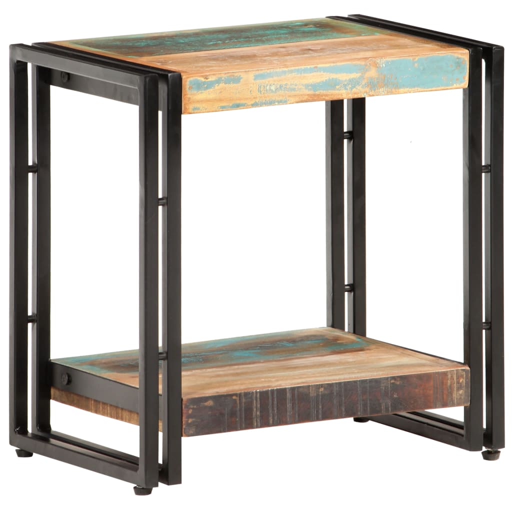 Beistelltisch 40x30x40 cm Raues Mangoholz