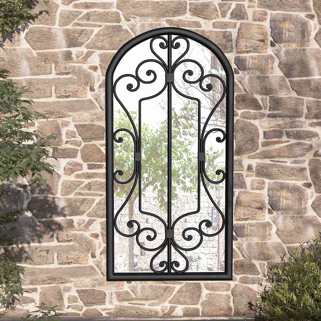 Gartenspiegel Sand 100x45 cm Eisen