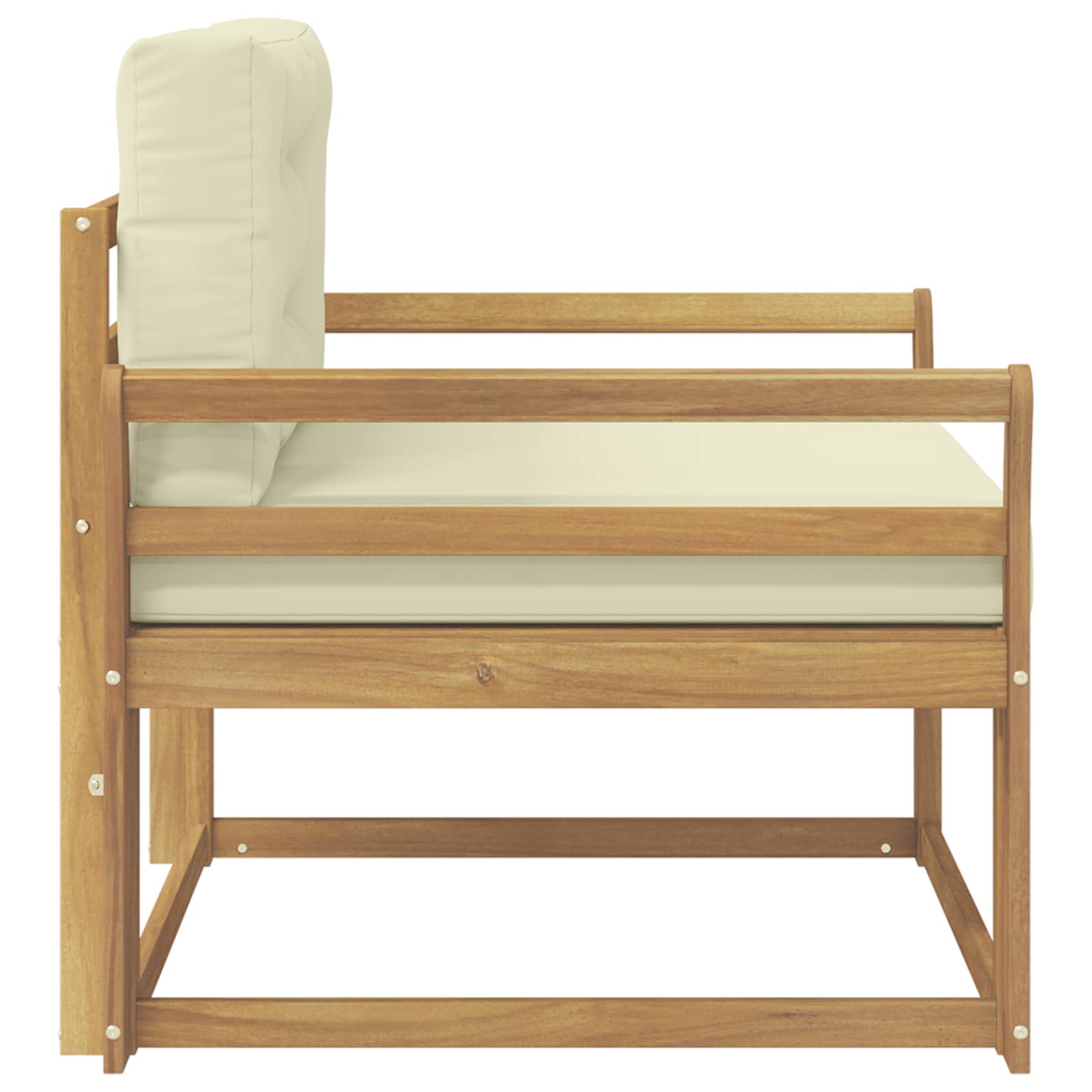 Outdoor Mittelsofa Natur